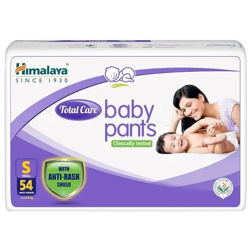 Himalaya Total Care Baby Pants | Aloe Vera and Yashad Bhasma with Anti-Rash Shield