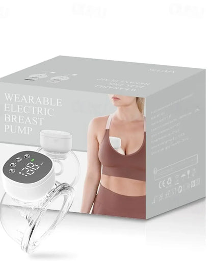 Wearable Electric Breast Pump - Hands-free, Silent, and Portable Design
